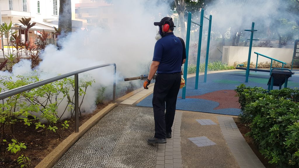 Fogging of general areas